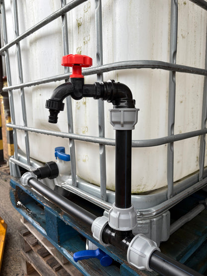 IBC 2-Tank Joining Kit Via 32 mm Pipe