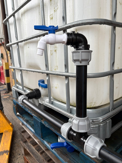 IBC 2-Tank Joining Kit Via 32 mm Pipe
