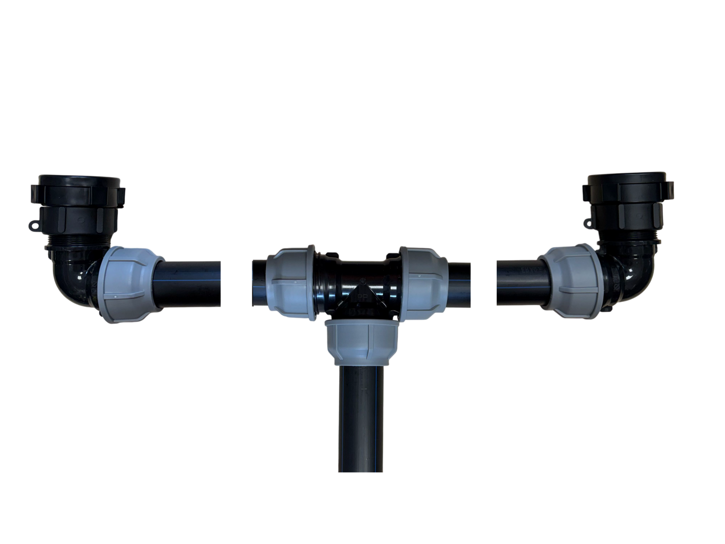 IBC 4-Tank Joining Kit Via 50mm Pipe