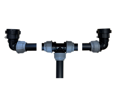 IBC 4-Tank Joining Kit Via 50mm Pipe