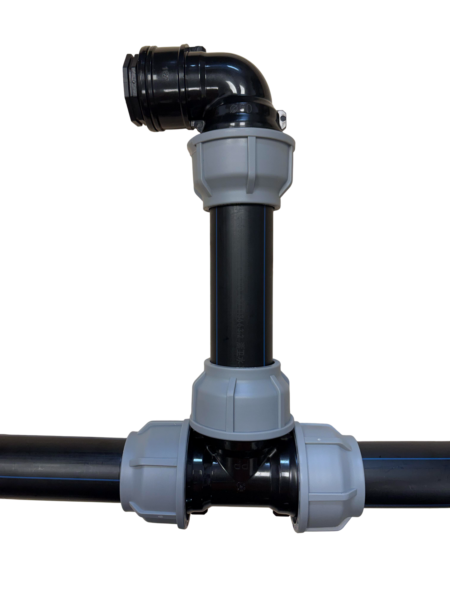 IBC 5-Tank Joining Kit Via 50mm Pipe