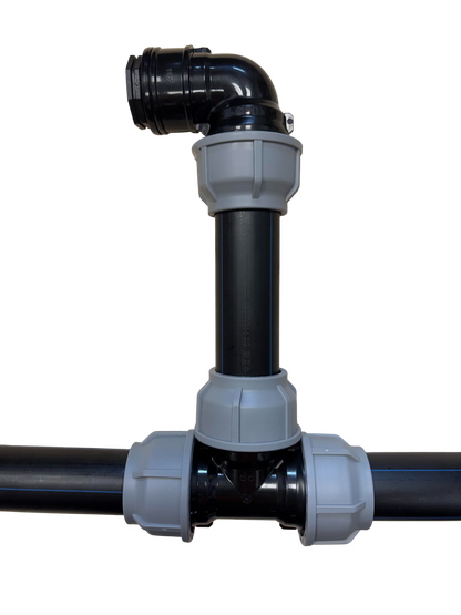 IBC 5-Tank Joining Kit Via 50mm Pipe