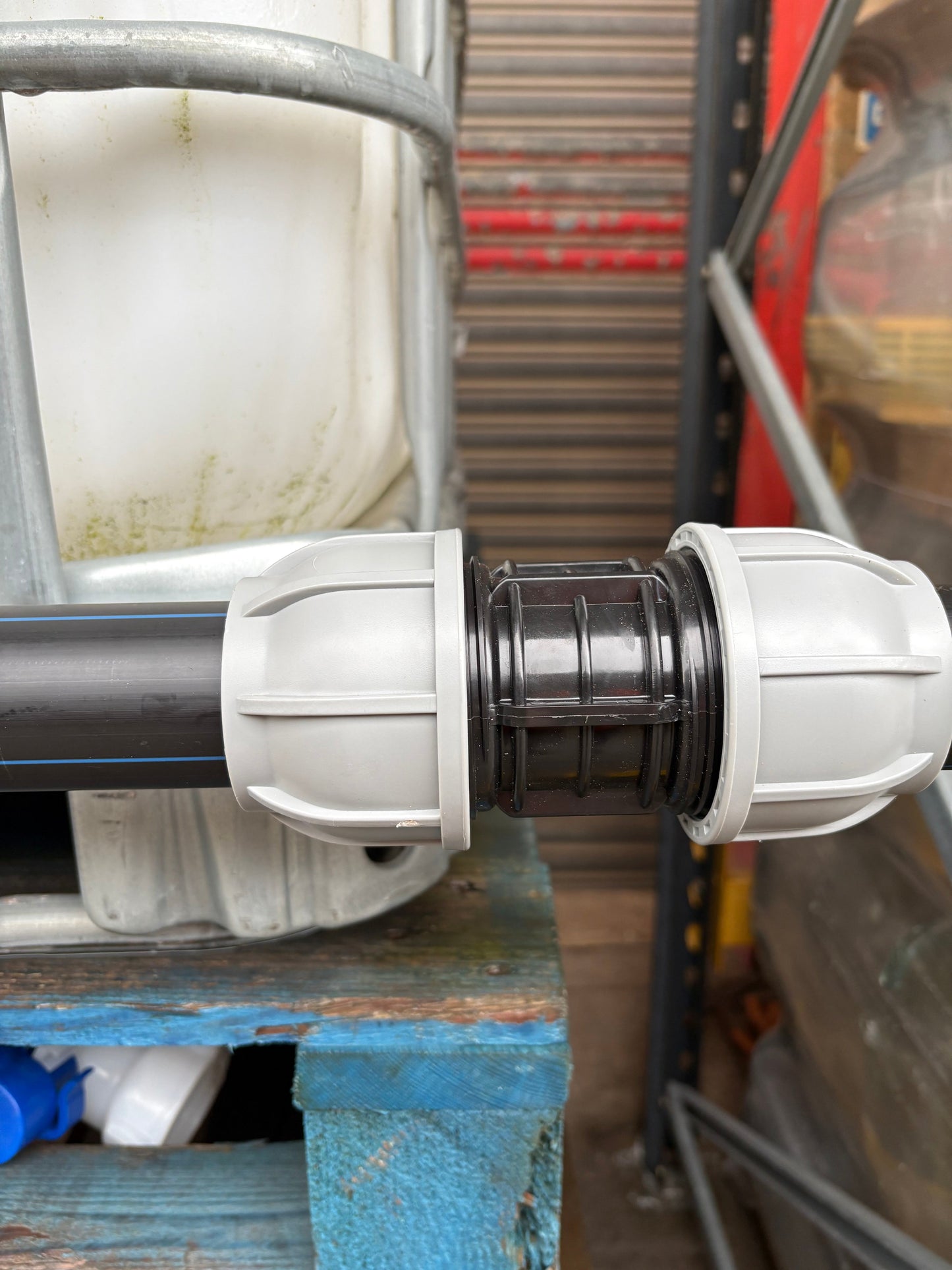 IBC 4-Tank Joining Kit Via 50mm Pipe