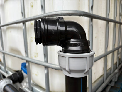 IBC 5-Tank Joining Kit Via 50mm Pipe