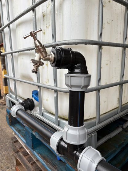 IBC 5-Tank Joining Kit Via 50mm Pipe