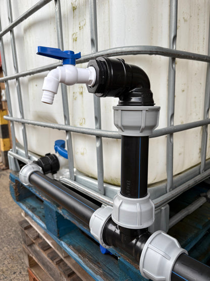 IBC 3-Tank Joining Kit Via 50 mm Pipe