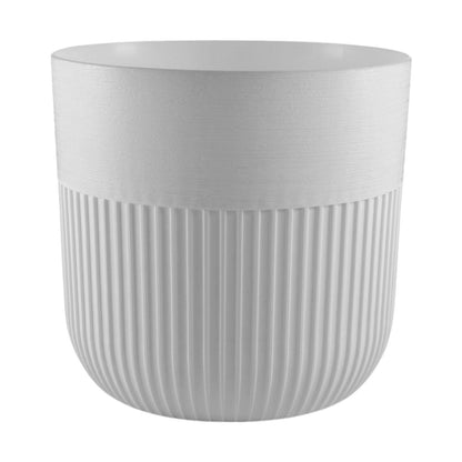 Luca Pot Without Hole 140mm White