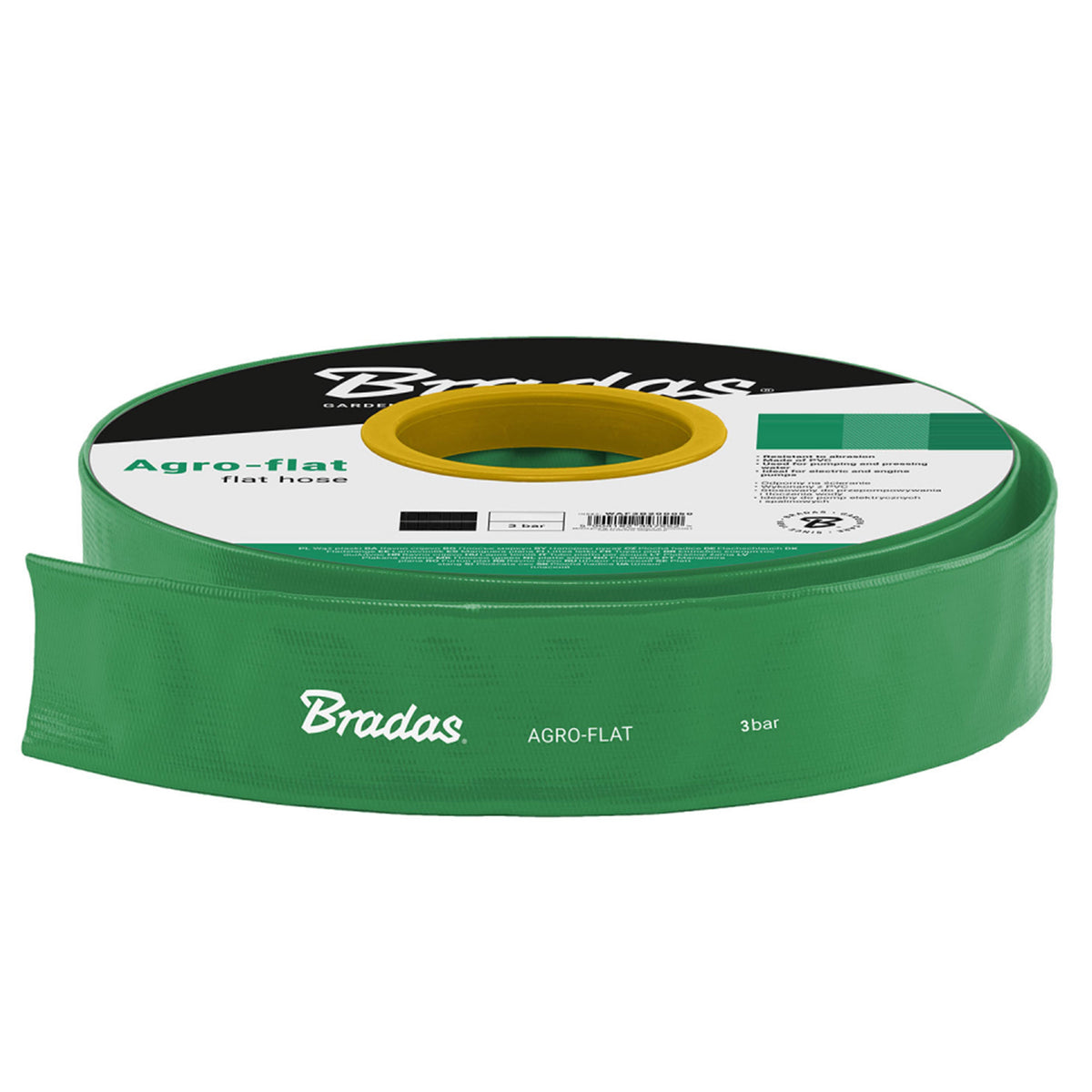 Layflat Green 1" 100 Metres