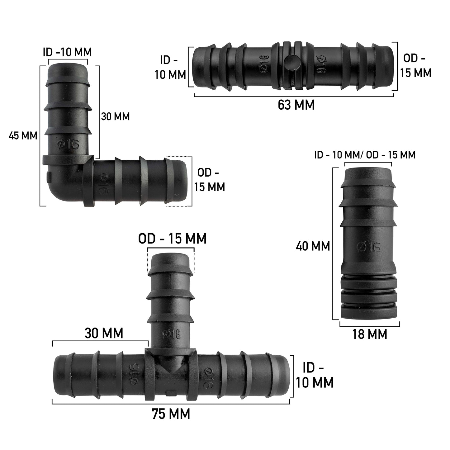 Porous Pipe Kit, POROUS-KIT12