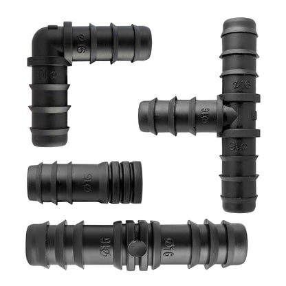 Mix 1/2" Barb Connectors POROUS15