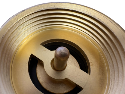 Brass Spring Check Valve with Barbed Connectors