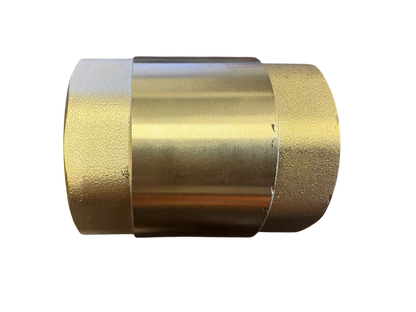 Brass Spring Check Valve with Barbed Connectors