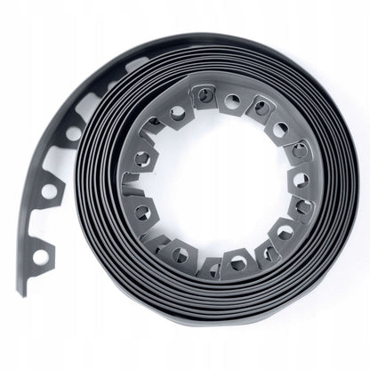 Lawn Border Set, Easy Border 40mm Gray 10m with Pegs