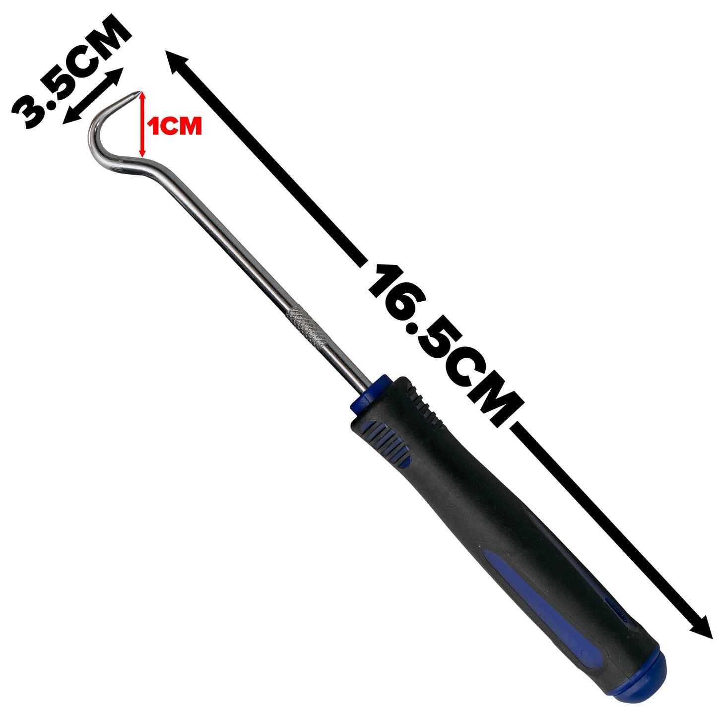 Weed Control Membrane Pegs Buffer Washer Set Blue with Rubber Mallet