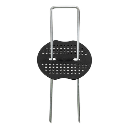 Weed Control Membrane Pegs Buffer Washer Set Blue with Rubber Mallet