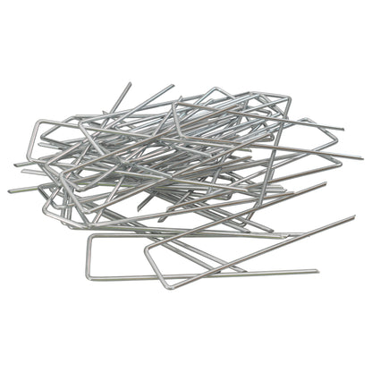 Weed Control Membrane Pegs Buffer Washer Set Red with Rubber Mallet