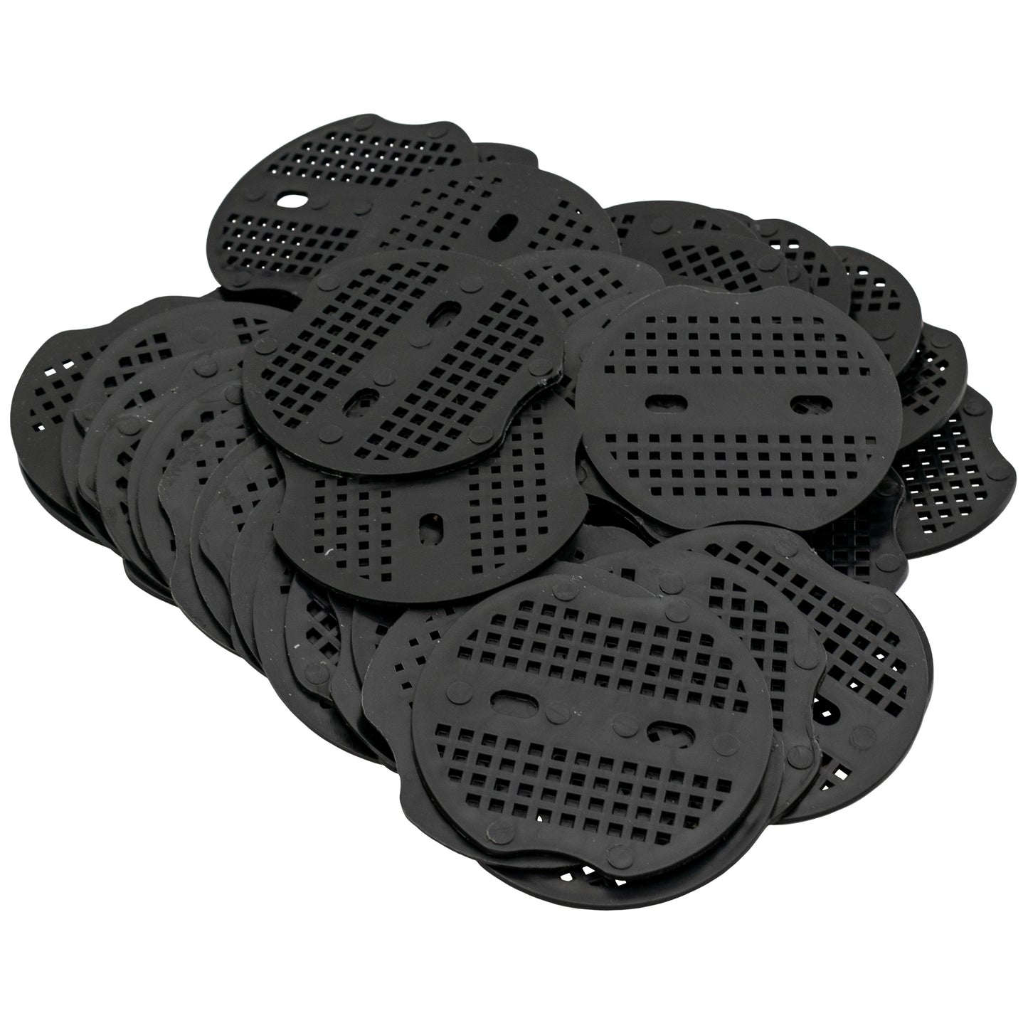 Weed Control Membrane Pegs Buffer Washer Set Red with Rubber Mallet