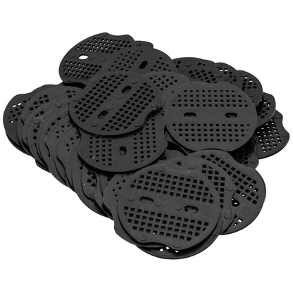 Weed Control Membrane Pegs Buffer Washer Set Red with Rubber Mallet