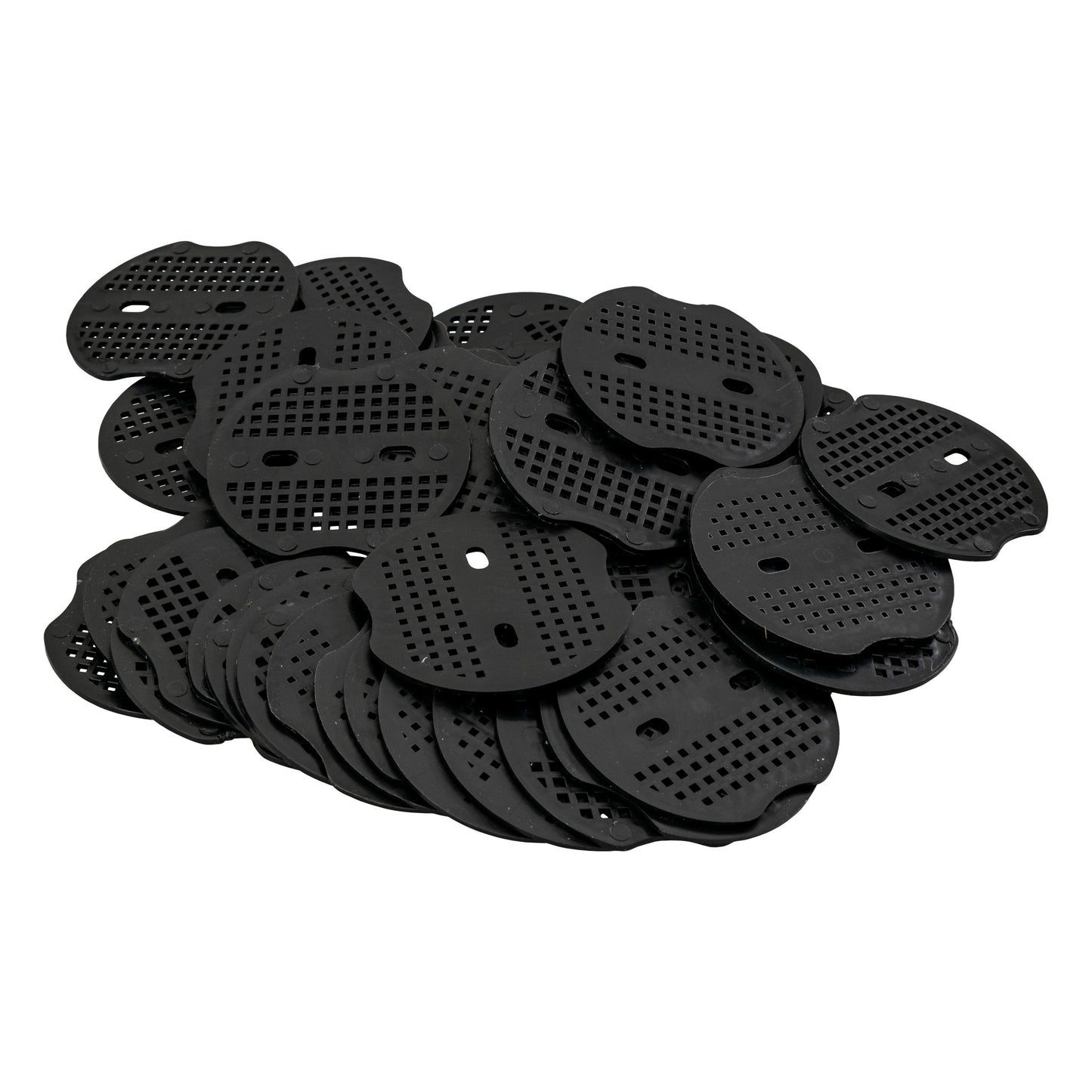 Weed Control Membrane Pegs Buffer Washer Set Red with Rubber Mallet