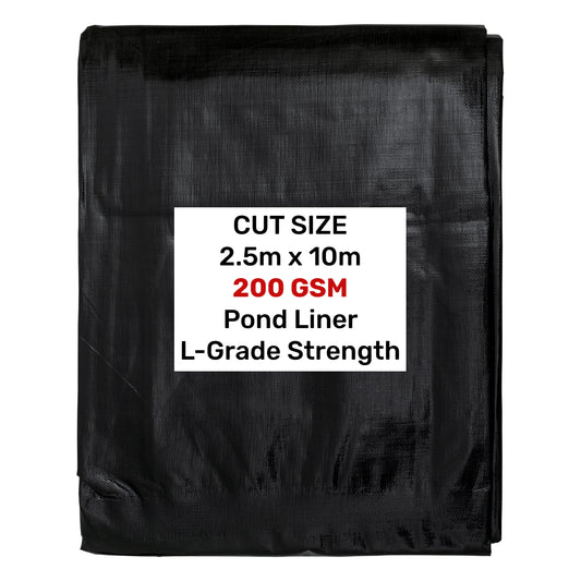 Pond Liner L-Grade 2.5m x 10m