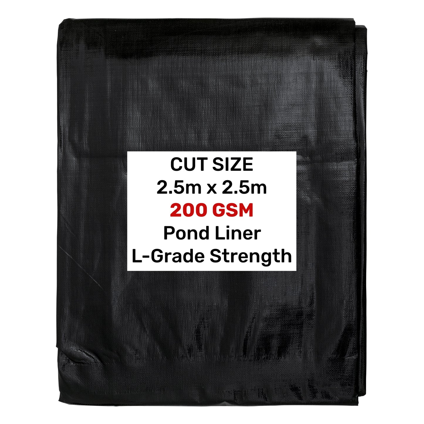 Pond Liner L-Grade 2.5m x 2.5m