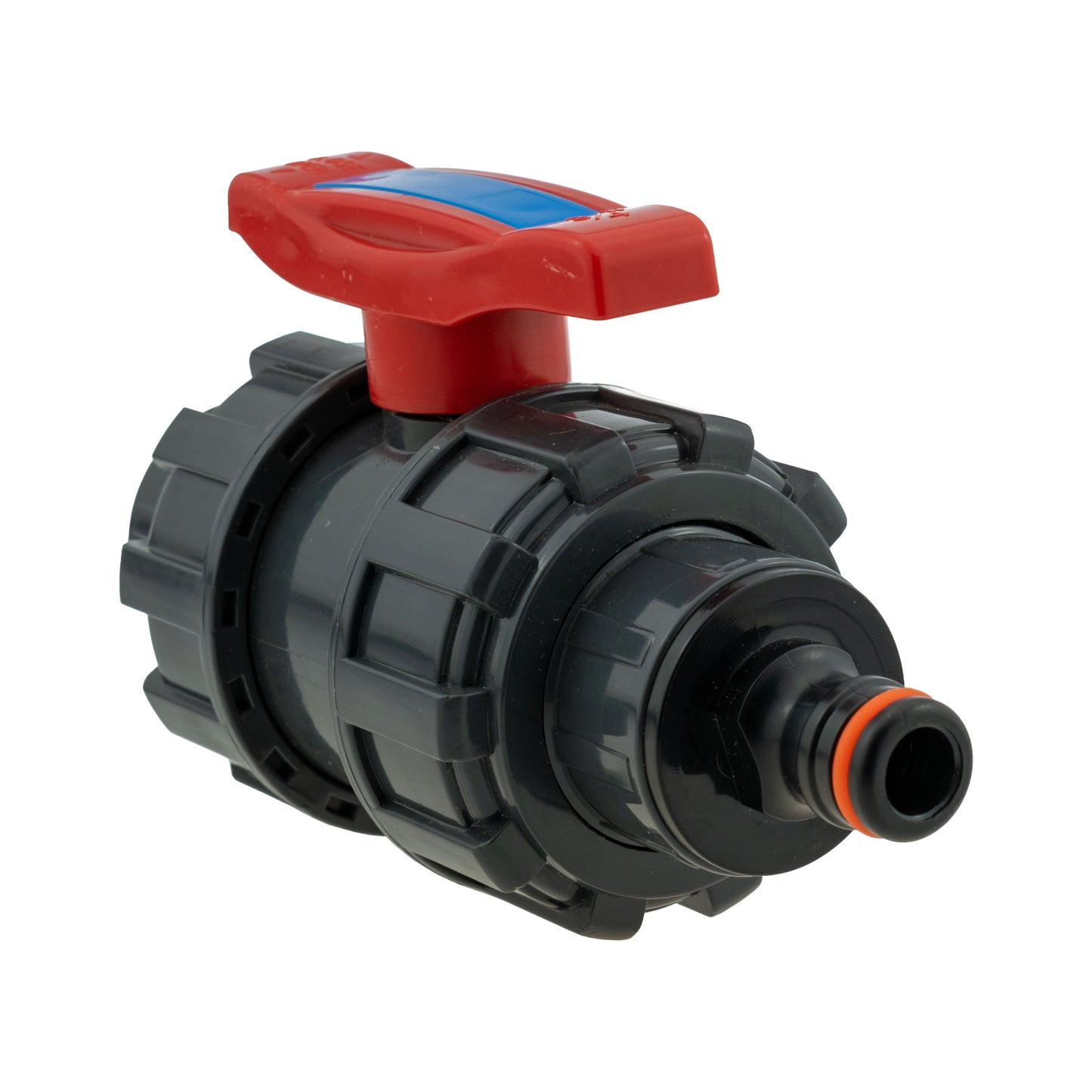 Double Union 3/4" BSPF Stopcock with Quick Connect Nipple