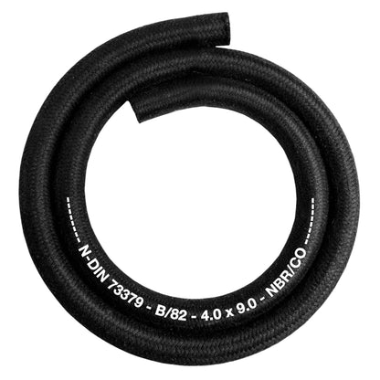 Rubber Reinforced with a Heat Resistant Textile Braid 4mm/8mm