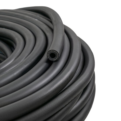 Rubber 10mm Braided Fuel, Oil Hose SAE J30 R6