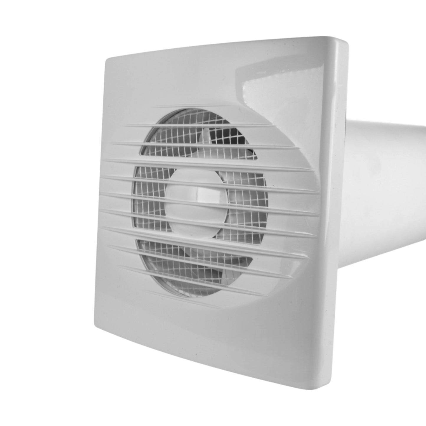 Through Wall Ventilation Kit RICO Timer Switch Fan with Graphite External Vent