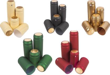 Shrink Caps Mix Bottle Toppers