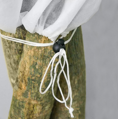 Protective Plant Cover, 50gsm Sack with Cord, Diameter: 89 cm, Size: 1.4m × 2.2m