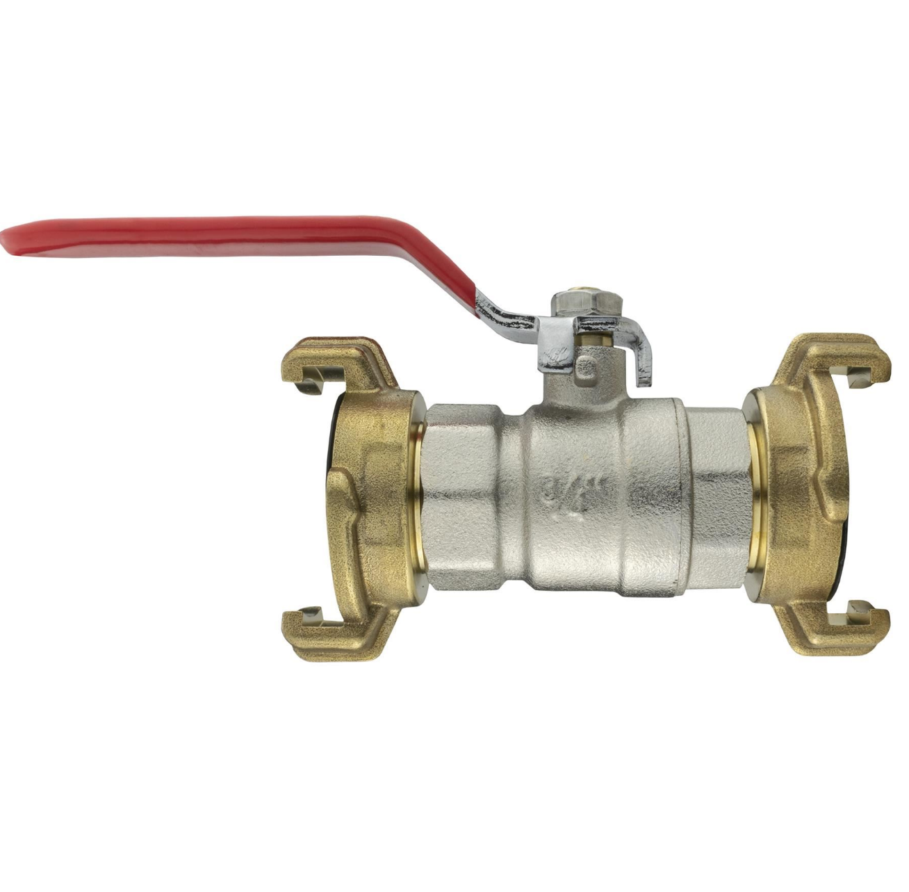 Metal Lever Valve 3/4" BSPF with Geka Type Claw Outlets