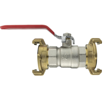Metal Lever Valve 3/4" BSPF with Geka Type Claw Outlets