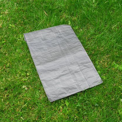 Gray S-Grade Tarpaulin 3m x 4m