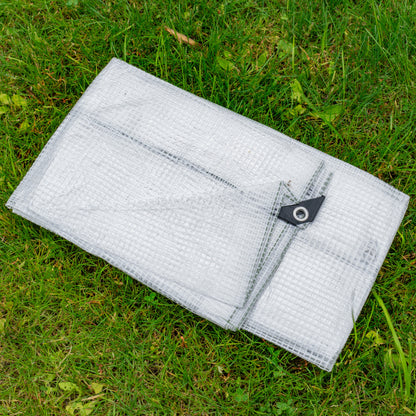 Clear M-Grade Tarpaulin 10m x 12m