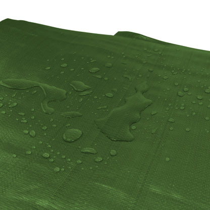 Green/Brown L-Grade Tarpaulin 6m x 6m