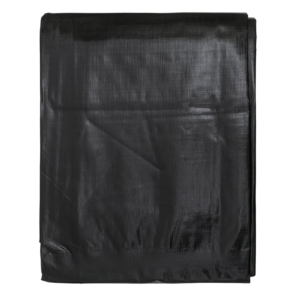 Tarpaulin 220GSM Black/Silver with 10 x Clip-On Eyelets Black