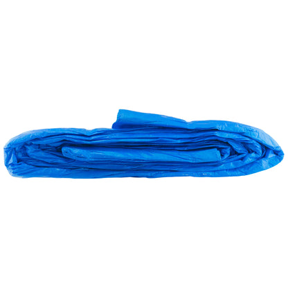 Tarpaulin 50GSM Blue with 10 x Clip-On Eyelets Black