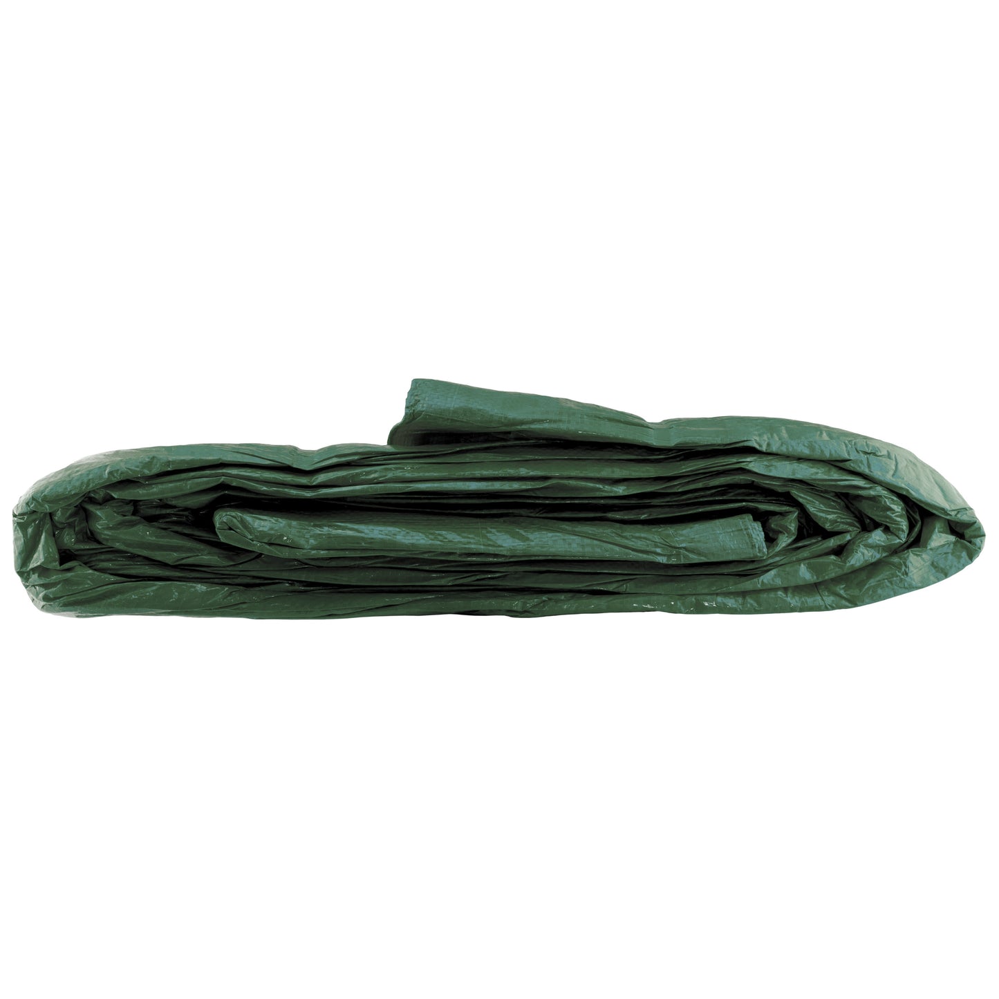 Green S-Grade Tarpaulin with 10 Metres of 6mm Bungee Rope