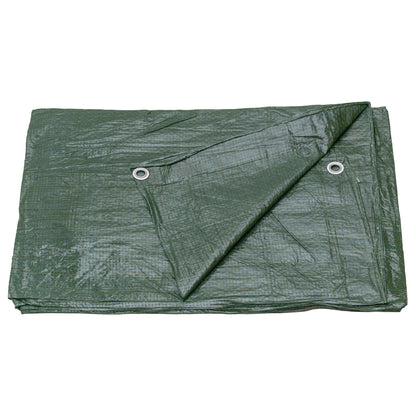 Green S-Grade Tarpaulin 5m x 5m
