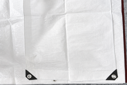 White M-Grade Tarpaulin 5m x 8m