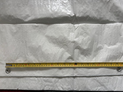 White M-Grade Tarpaulin 5m x 8m
