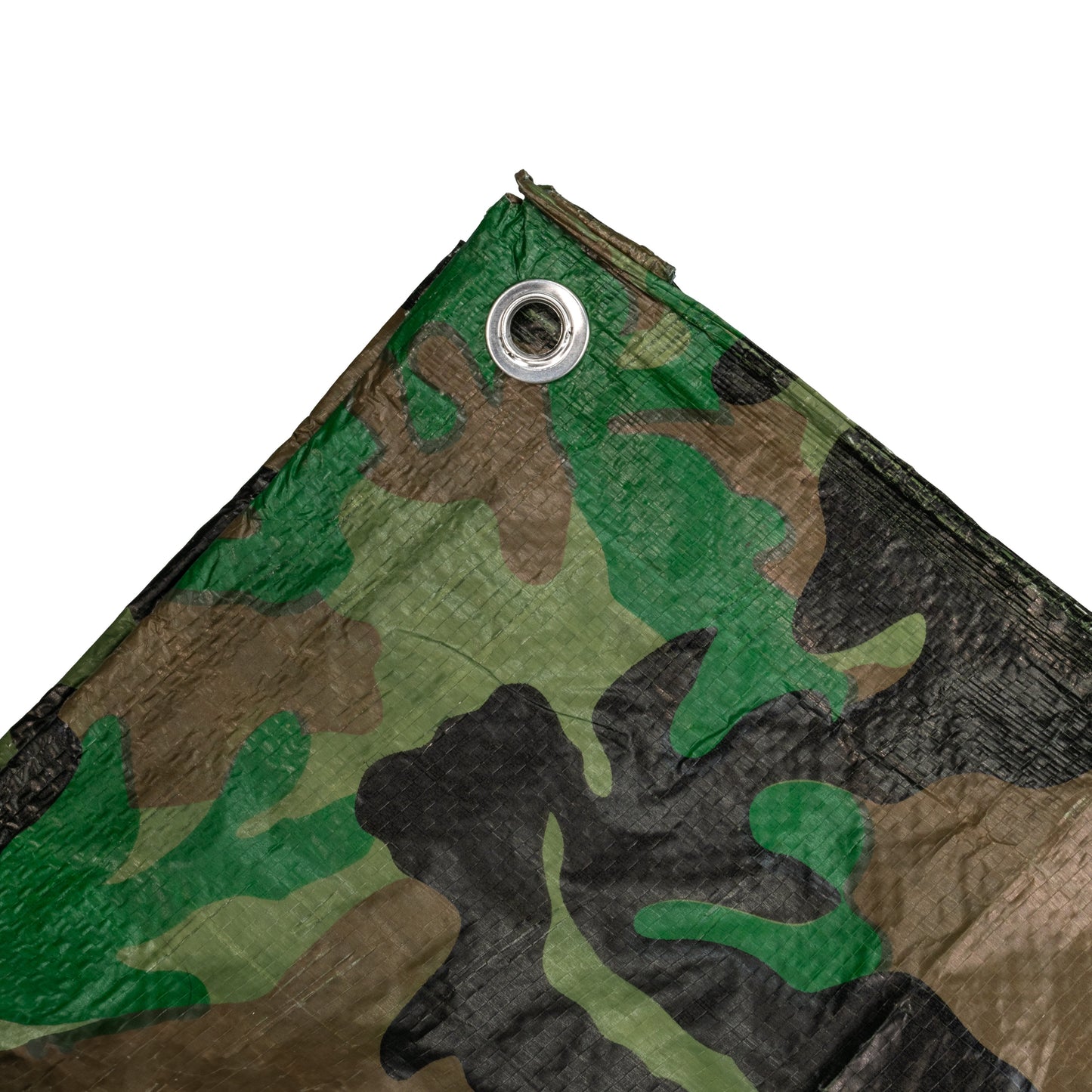 Camouflage M-Grade Tarpaulin 4m x 6m