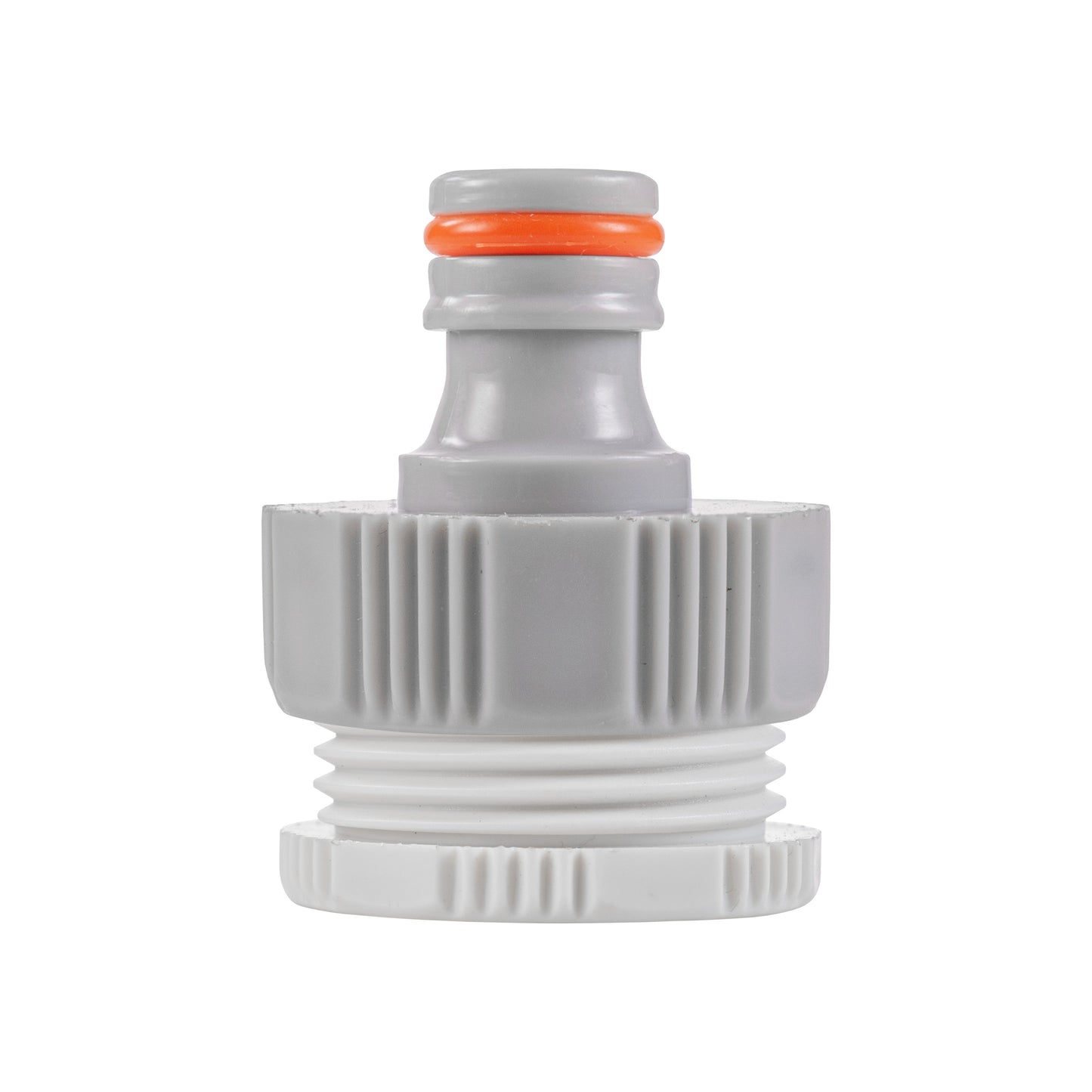 Female Tap Connector 1" or 3/4" BSP Female, Gray/White