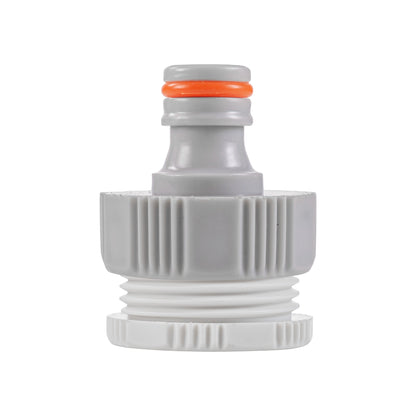 Female Tap Connector 1" or 3/4" BSP Female, Gray/White