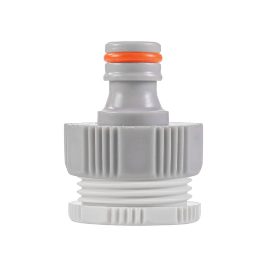 Female Tap Connector 1" or 3/4" BSP Female, Gray/White