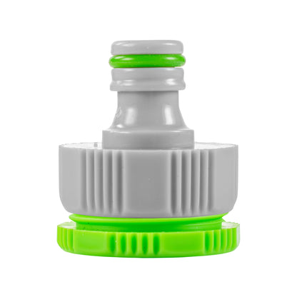 Female Tap Connector 3/4" or 1/2" BSP Female, Green/Gray