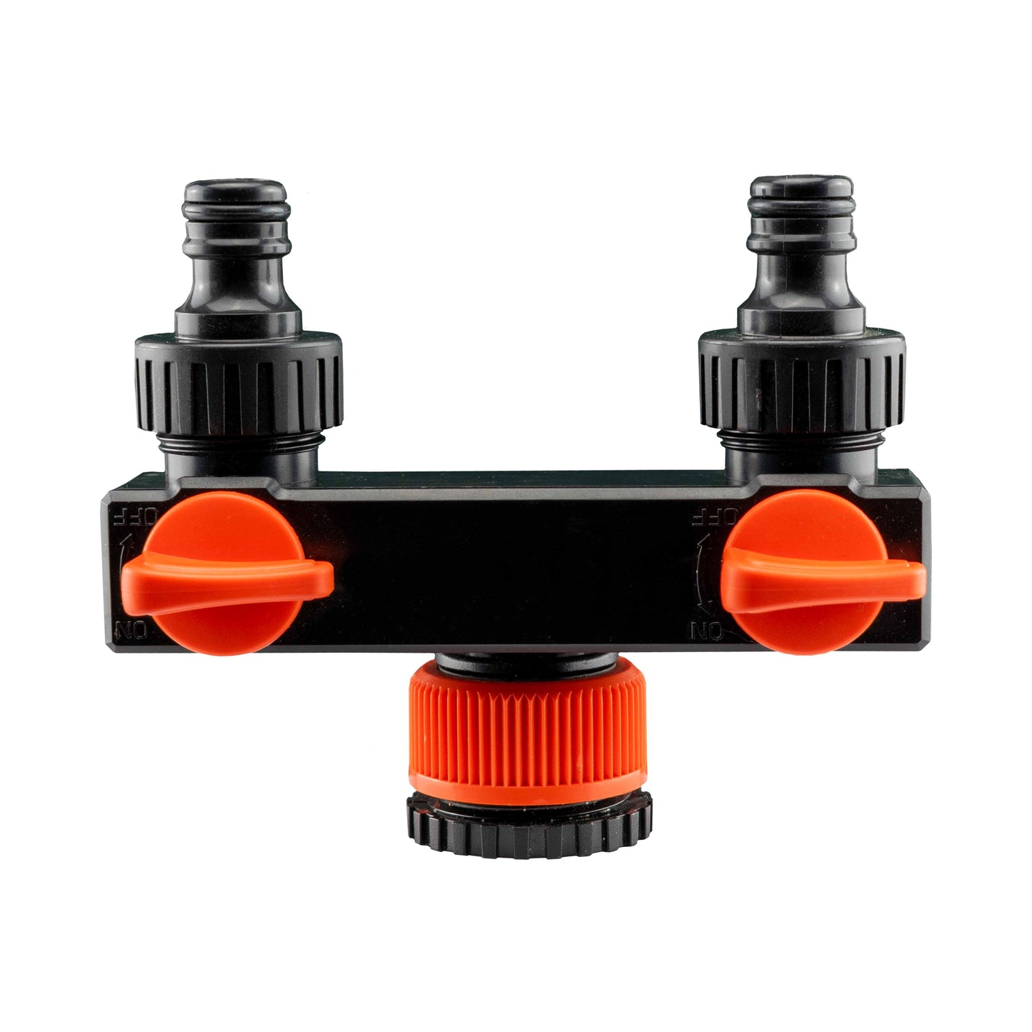 Tap Splitter with Valves and 25mm MDPE Straight Inlet/Outlet Kit