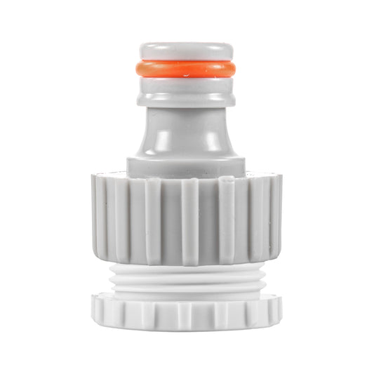 Female Tap Connector 3/4" or 1/2" BSP Female, Gray/White