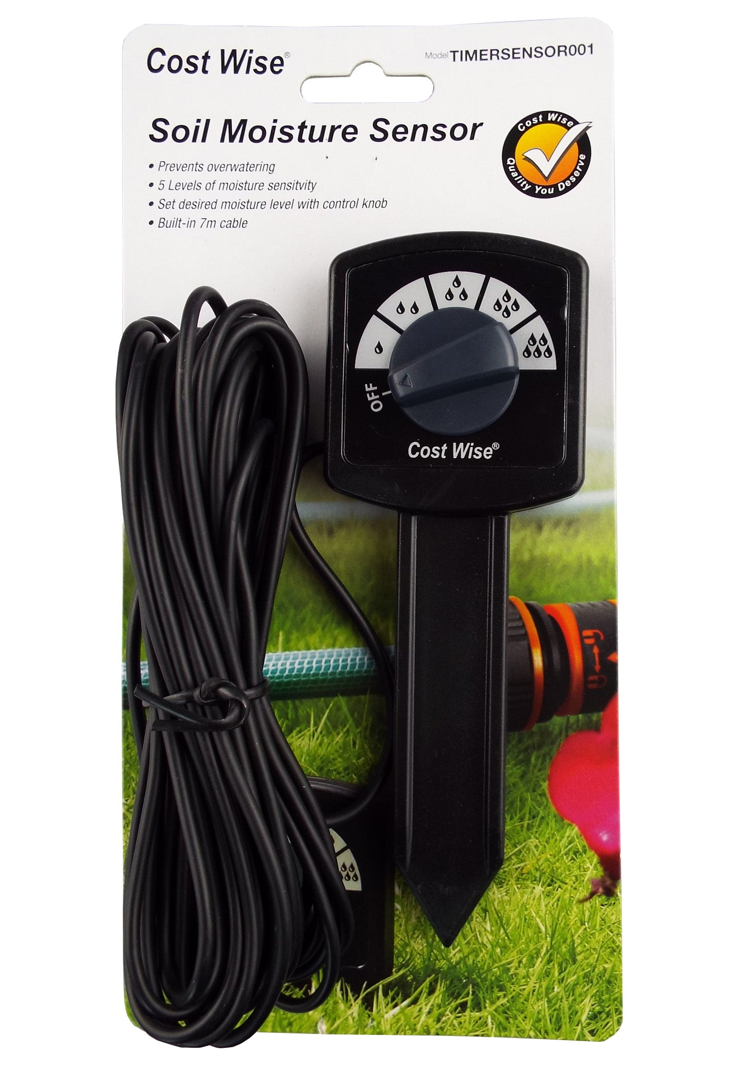 Cost Wise Soil Moisture Sensor for CW Water Timers